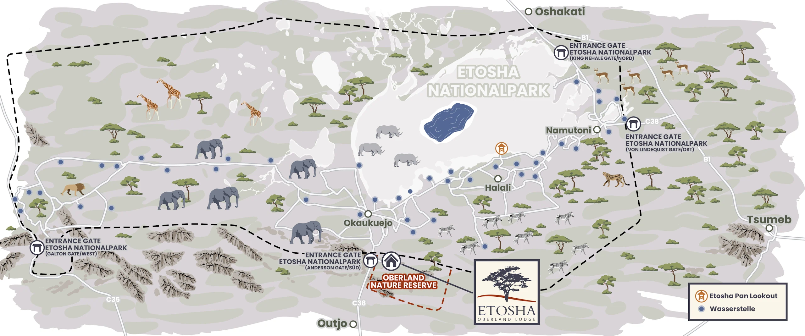 Ondili Regionskarte Etosha 2026_2560